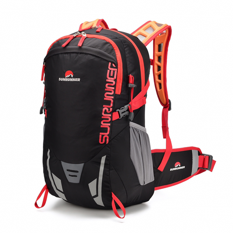 Cycling Commuter Backpack - 35L กระเป๋าเป้สะพายหลังเดินป่าความจุขนาดใหญ่ท่องเที่ยวแคมป์ปิ้งปีนเขาแบ็คแพ็คน้ำหนักเบาขี่จักรยานจักรยานกระเป๋ากีฬา