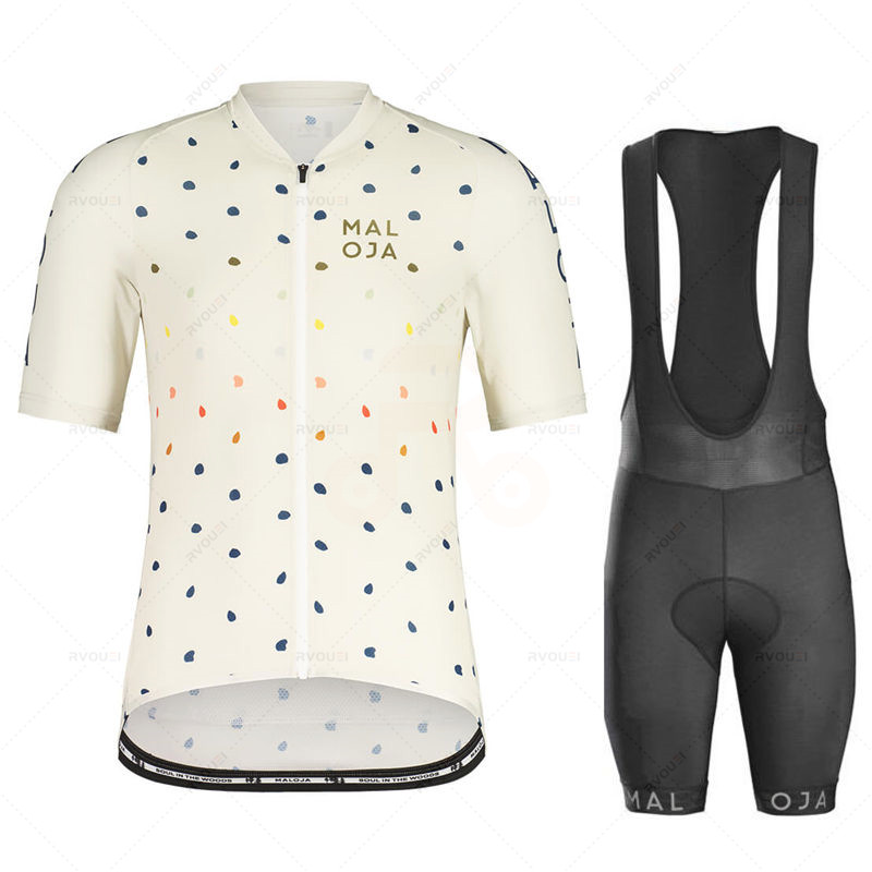 Cycling Commuter Shorts - ชุดเสื้อปั่นจักรยาน Maloja กางเกงขาสั้นเอี๊ยมแผ่นเจลชุดปั่นจักรยานเสือภูเขาชุดปั่นจักรยานกลางแจ้งฤดูร้อน