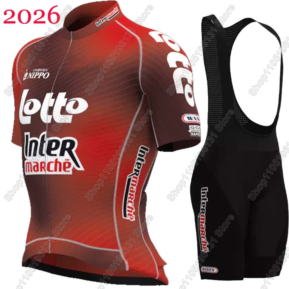 Cycling Commuter Shorts - ชุดจักรยาน Lotto Cycling 2026 สำหรับผู้ชาย ชุดฤดูร้อน