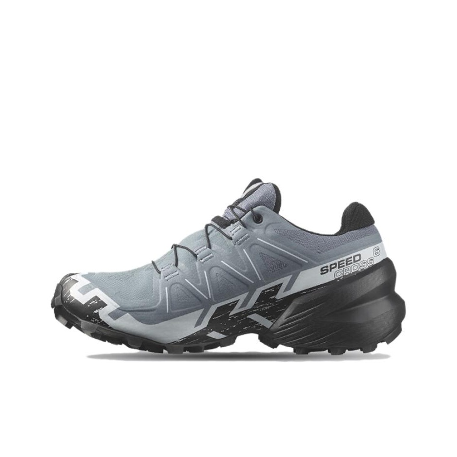 Salomon Shoes Speedcross 6 - ซาโลมอน สปีดครอส 6 รองเท้าวิ่งเทรลผู้หญิงสีน้ำเงินเทา L47302300