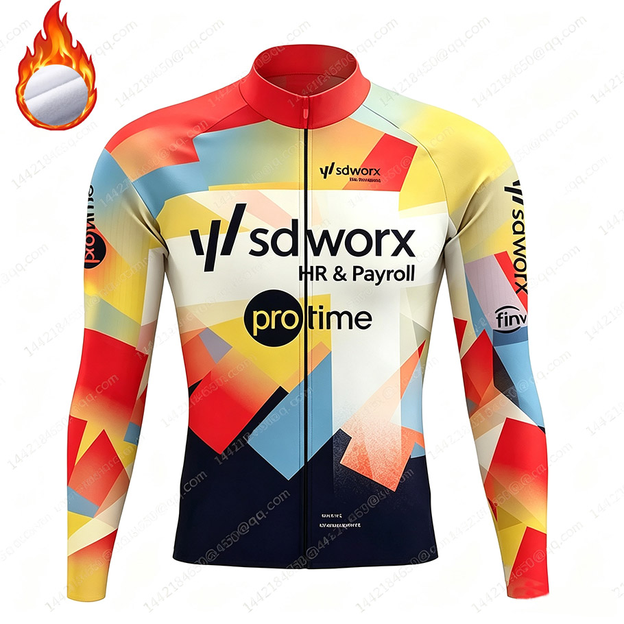 Cycling Commuter Jacket - เสื้อแจ็คเก็ตปั่นจักรยาน SD Worx 2026 Team-Thermal Fleece