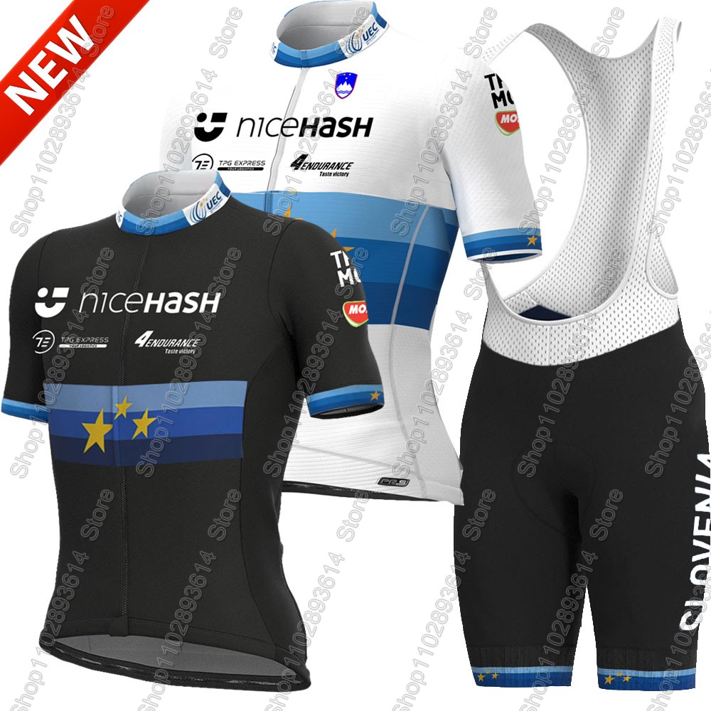 Cycling Commuter Shorts - ชุดเสื้อเจอร์ซีย์ปั่นจักรยานทีมชาติสโลวีเนีย 2026 สำหรับยุโรป ชุดเสื้อผ้าสำหรับปั่นจักรยานเสือหมอบ เสื้อจักรยาน กางเกงขาสั้นปั่นจักรยาน