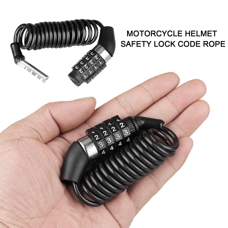 D1 สายล็อคกันขโมยสำหรับมอเตอร์ - Chain Lock Combination บทวิจารณ์และราคา