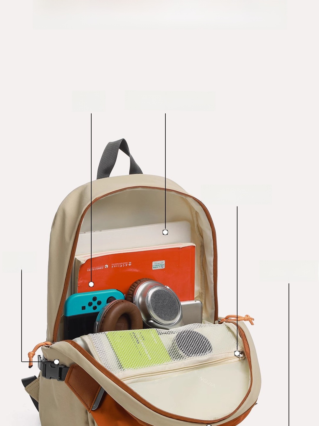 กระเป๋าเป้สะพายหลังสำหรับปั่นจ - Cycling Commuter Backpack Laptop บทวิจารณ์และราคา