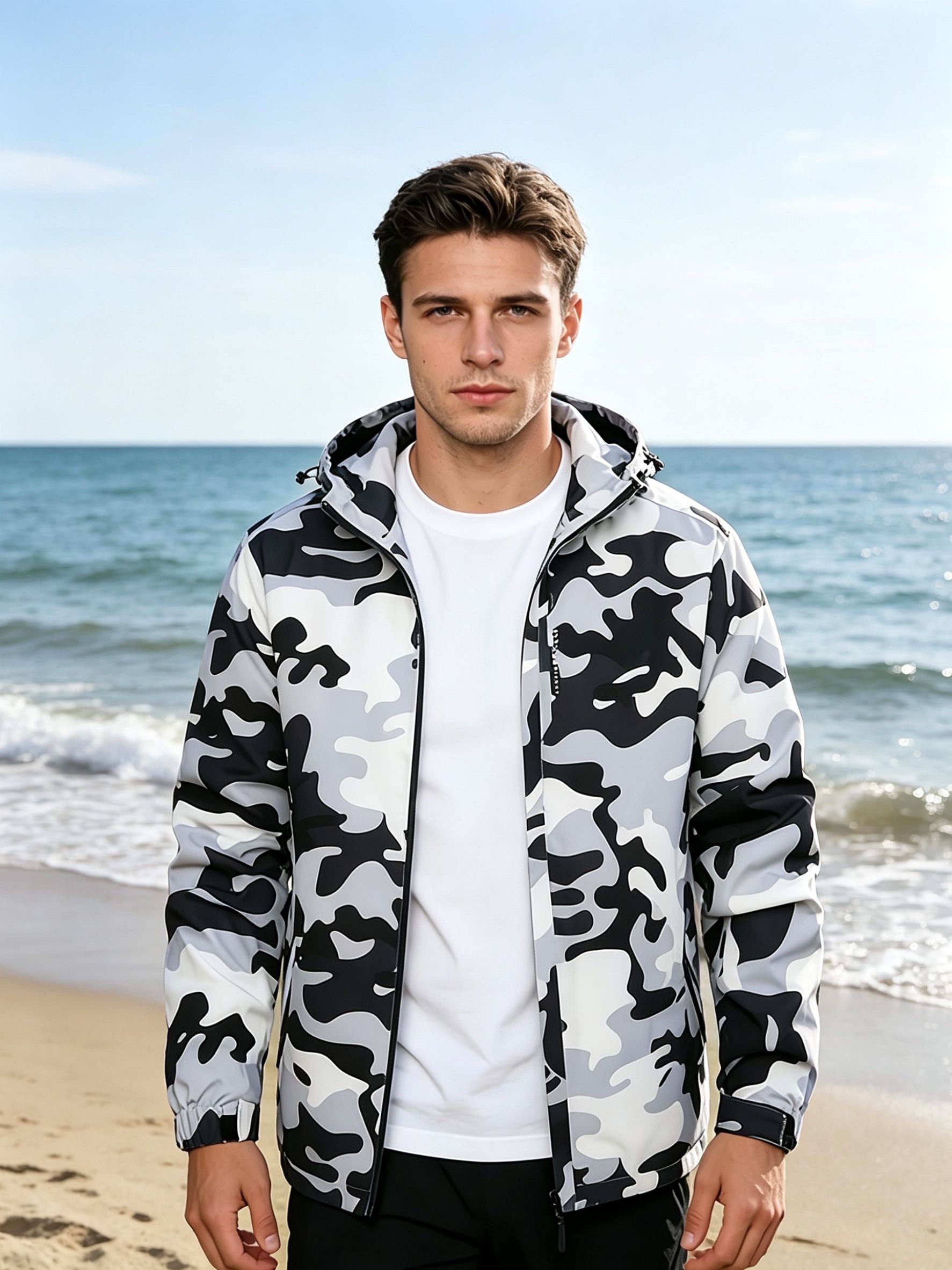 เสื้อแจ็คเก็ตผู้ชายทรงหลวมสำหร - Cycling Commute Jacket บทวิจารณ์และราคา