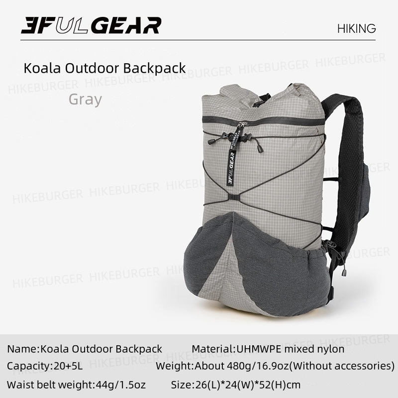 กระเป๋าเป้สะพายหลัง 3F UL GEAR - Cycling Commuter Backpack บทวิจารณ์และราคา