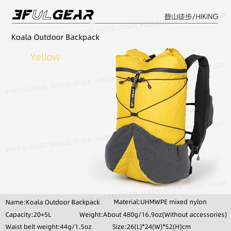 กระเป๋าเป้สะพายหลัง 3F UL GEAR - Cycling Commuter Backpack บทวิจารณ์และราคา