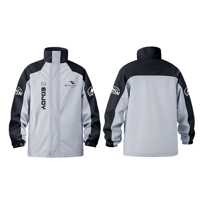 ชุดกันฝนสำหรับมอเตอร์ไซค์แบบสอ - Cycling Commute Jacket บทวิจารณ์และราคา
