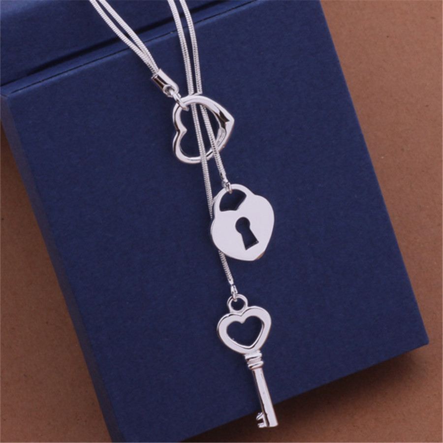 สร้อยคอกุญแจล็อคหัวใจสุดโรแมนต - Chain Lock Combination บทวิจารณ์และราคา