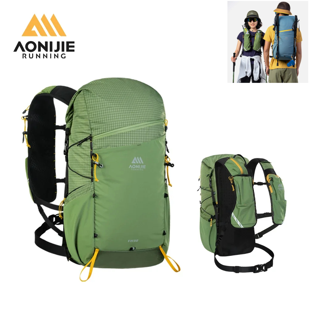 AONIJIE 30L เดินป่าภูเขากระเป๋ - Cycling Commuter Backpack บทวิจารณ์และราคา