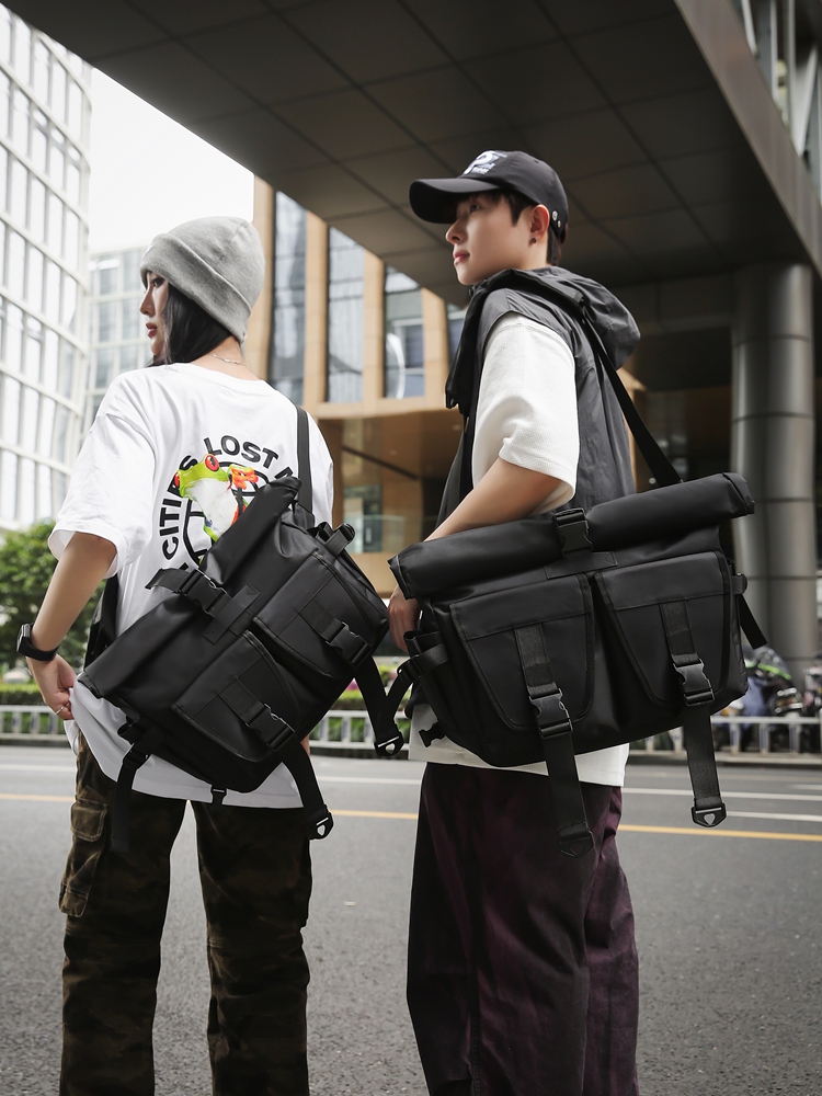 กระเป๋าคาดลำตัวผู้ชายขนาดใหญ่  - Waterproof Cycling Commute บทวิจารณ์และราคา